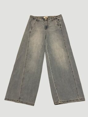 RE Generation by Celebrity Pink Wide Leg Jeans Size 13/31 Light Wash High Rise